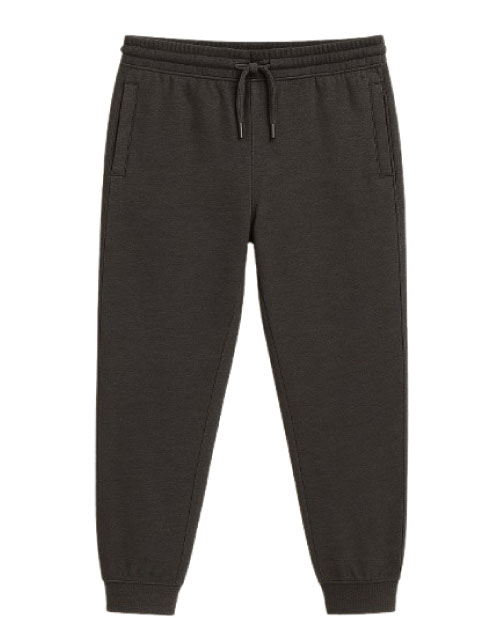 Casual jogger pants for men in soft cotton blend