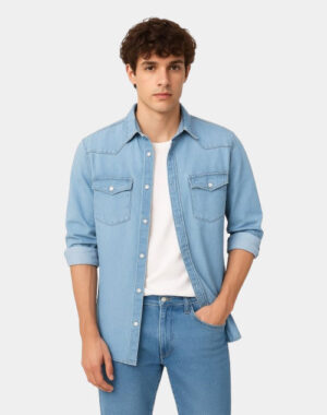 3000MDS Classic Denim Shirt – Rugged, Stylish, Everyday Staple with Timeless Appeal
