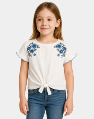 4002GTP Meadow Charm Soft Cotton Elegant Top
