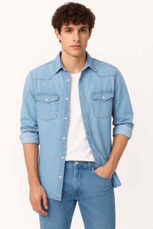 3000MDS Stylish Denim Shirt and Jeans for Every Occasion