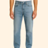 Loose fitting jeans for men, comfortable and stylish casual wear