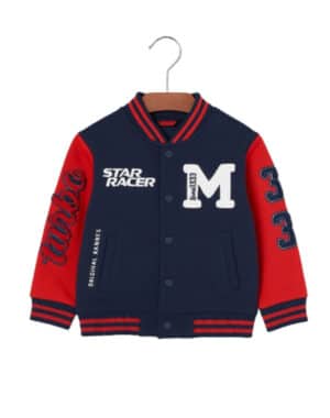 4008UJS Boys’ Star Racer Jacket – Cool Patch Style