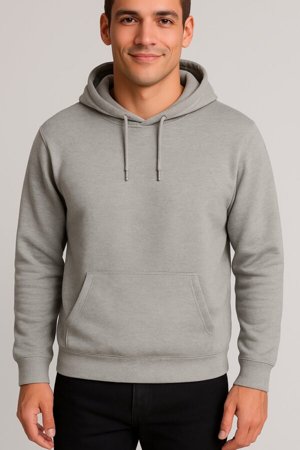 Stylish hoodie with front pocket for men and women, casual everyday wear