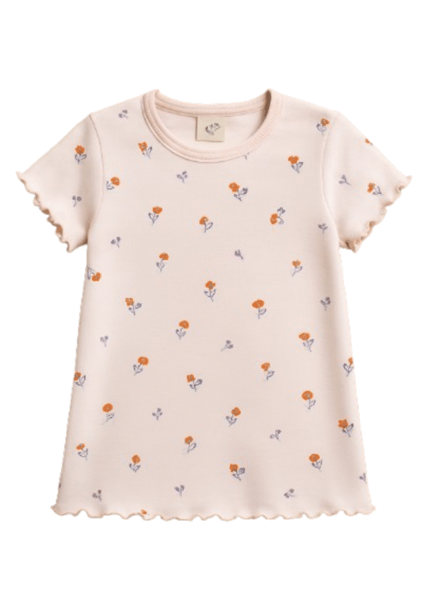 Kids top in cotton with fun print design